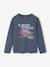 Top with Fun Motif for Boys ecru+marl grey+slate grey - vertbaudet enfant 