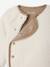 Sherpa Jumper with Front Button Fastening for Newborns ecru - vertbaudet enfant 
