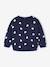 Ensemble bébé fille 3 pièces sweat + legging + bandeau personnalisable marine - vertbaudet enfant 