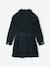 Corduroy Dress for Girls fir green+mauve - vertbaudet enfant 