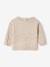 Fancy knit jumper for babies marl beige - vertbaudet enfant 
