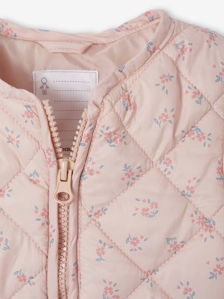 Parka + lightweight jacket 3-in-1 for babies old rose+olive - vertbaudet enfant 