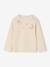 Tee-shirt fille étoiles brillantes vanille - vertbaudet enfant 