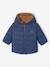 Reversible Hooded Lightweight Jacket for Girls navy blue - vertbaudet enfant 