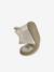Soft Leather Ankle Boots for Baby Girls, Designed for Crawling Gold - vertbaudet enfant 