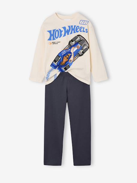 Pyjama bicolore Mattel Hot Wheels garçon marine - vertbaudet enfant 