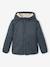 3-in-1 Parka with Removable Bodywarmer for Boys BLUE MEDIUM SOLID WITH DESIGN+BROWN DARK SOLID WITH DESIGN+GREEN MEDIUM SOLID WITH DESIG+lichen - vertbaudet enfant 