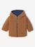 Reversible Hooded Lightweight Jacket for Girls navy blue - vertbaudet enfant 