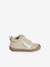 Soft Leather Ankle Boots for Baby Girls, Designed for Crawling Gold - vertbaudet enfant 