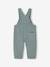 Dungarees in Pigment Dye Twill for Babies green - vertbaudet enfant 