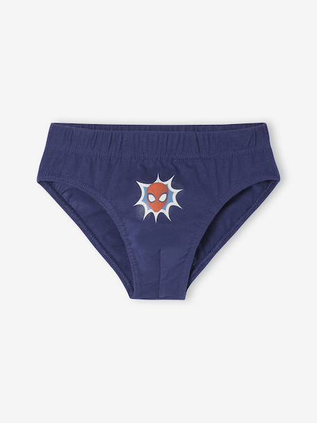 Pack of 5 Spider-Man Briefs for Boys chambray blue - vertbaudet enfant 
