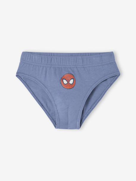 Pack of 5 Spider-Man Briefs for Boys chambray blue - vertbaudet enfant 
