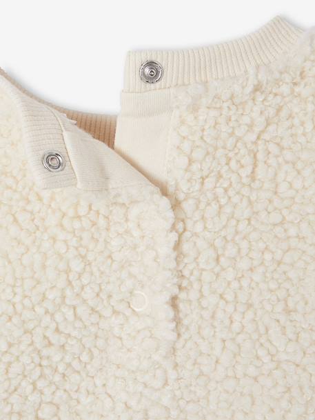 Baby sweatshirt + trouser + comforter set caramel - vertbaudet enfant 