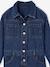 Denim Worker-Style Jumpsuit for Girls medium blue - vertbaudet enfant 