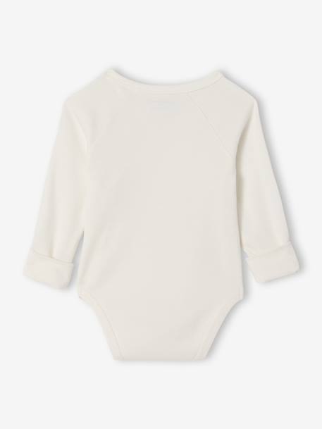 Lot de 3 bodies naissance évolutifs rose - vertbaudet enfant 