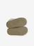 Soft Leather Ankle Boots for Baby Girls, Designed for Crawling Gold - vertbaudet enfant 