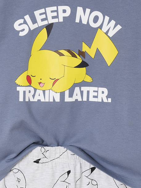 Pyjama garçon Pokemon Pikachu bleu grisé - vertbaudet enfant 