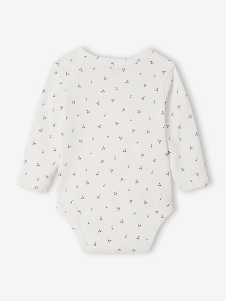 Pack of 5 Bodysuits with Cutaway Shoulders for Newborns pale pink - vertbaudet enfant 