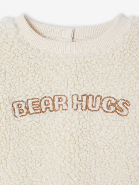 Baby sweatshirt + trouser + comforter set caramel - vertbaudet enfant 