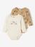 Pack of 2 WINNIE THE POOH Long-Sleeved Newborn Bodysuits for Boys cappuccino - vertbaudet enfant 
