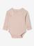 Pack of 3 Size-Adaptable Bodysuits for Babies rose - vertbaudet enfant 