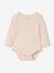 Pack of 5 Bodysuits with Cutaway Shoulders for Newborns pale pink - vertbaudet enfant 