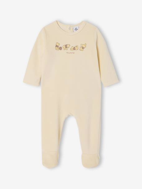Pack of 2 Velour Sleepsuits, Winnie the Poo by Disney® cappuccino - vertbaudet enfant 