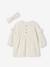 Set for Newborns: Dress + Headband with Heart Prints ecru - vertbaudet enfant 