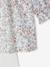 Newborn Set: Flower Print Dress + Tights ecru - vertbaudet enfant 