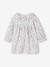 Newborn Set: Flower Print Dress + Tights ecru - vertbaudet enfant 