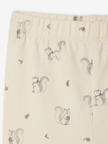 Pack of 2 Footed Trousers for Newborns beige - vertbaudet enfant 