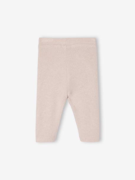 Knitted Trousers for Newborns mauve - vertbaudet enfant 