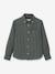 Gingham Flannel Shirt for Girls, CYRILLUS green - vertbaudet enfant 