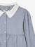 Gingham Smock for Girls, CYRILLUS chequered blue - vertbaudet enfant 