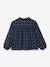 Blouse en gaze de coton fille marine - vertbaudet enfant 