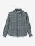 Boy's CYRILLUS brushed cotton shirt blue - vertbaudet enfant 