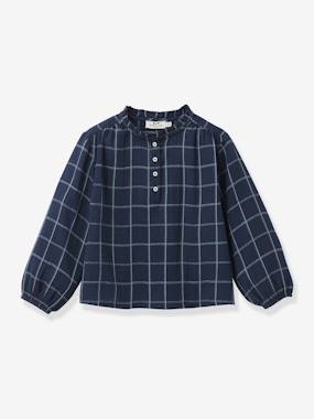 Fille-Blouse en gaze de coton fille