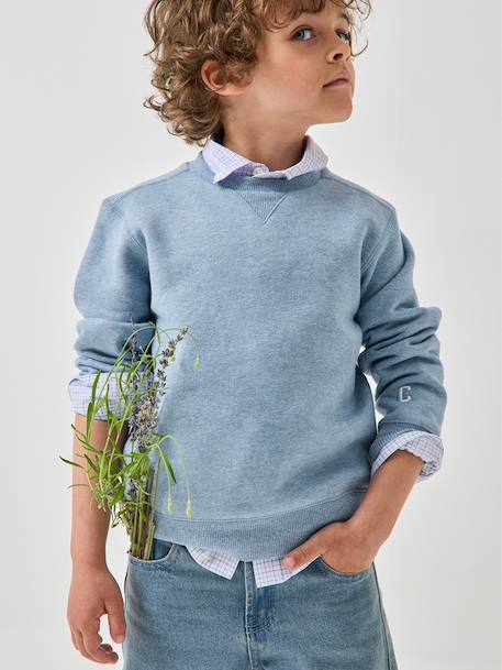 CYRILLUS boy's sweatshirt sky blue - vertbaudet enfant 