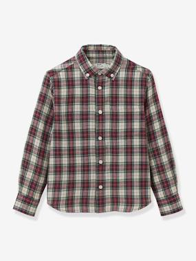 -Chemise flanellisée garçon