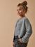 Wool & Mohair Cardigan for Girls, CYRILLUS grey - vertbaudet enfant 