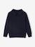 Plain Polo-Neck Jumper night blue - vertbaudet enfant 