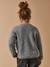 Wool & Mohair Cardigan for Girls, CYRILLUS grey - vertbaudet enfant 