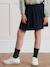 Girl's knitted pleated skirt CYRILLUS navy blue - vertbaudet enfant 