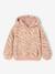 Hooded Sherpa Sweatshirt for Girls ecru+rosy - vertbaudet enfant 