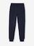 Fleece Joggers with Sherpa Lining for Boys navy blue - vertbaudet enfant 