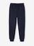 Fleece Joggers with Sherpa Lining for Boys navy blue - vertbaudet enfant 