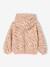 Hooded Sherpa Sweatshirt for Girls ecru+rosy - vertbaudet enfant 