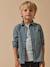 Boy's gingham flannel shirt CYRILLUS green - vertbaudet enfant 