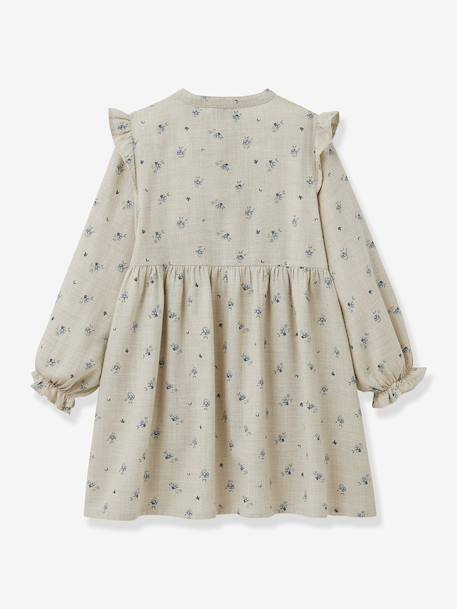 Dress with Margotine print for girls by CYRILLUS rose - vertbaudet enfant 
