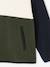 Long-Sleeved Fleece Sweatshirt for Boys blue+green - vertbaudet enfant 